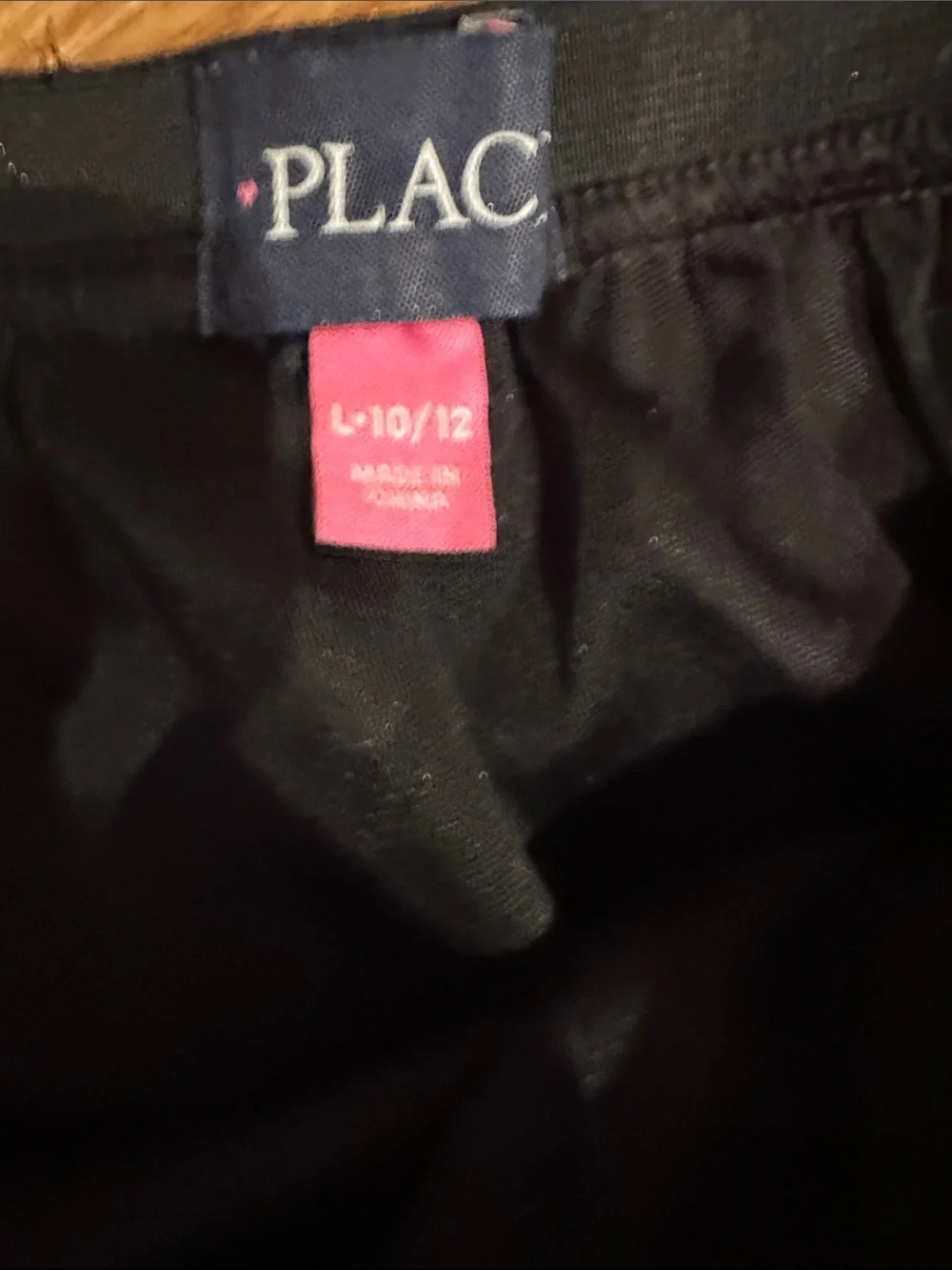 Children’s Place Black Lace Sequin Skirt Size L